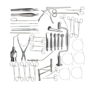 ชุดเครื่องมือผ่ากะโหลกศีรษะพื้นฐาน 98 ชิ้น ทำจากสแตนเลสสตีล คุณภาพสูง สำหรับศัลยกรรมประสาท พร้อมคู่มือการใช้งาน - Product Image 1