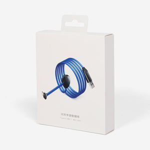 Factory Direct Custom Printed Slider Drawer Paper Box for Mobile Phone USB <b>Data</b> <b>Cable</b> - Product Image 2