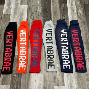 Six Trend Sports Clothing Manufacturer - Logo personnalisé pour pantalons de survêtement évasés streetwear unisexes, pantalons de jogging 100% coton - Product Image 2