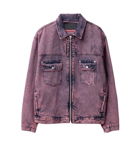 Veste de travail en toile résistante avec logo personnalisé, veste de travail vintage pour homme, veste de travail Detroit pour homme, lavage à l'eau - Product Image 1