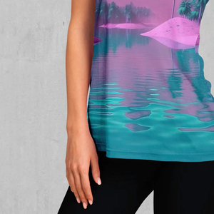Débardeur décontracté d'été à sublimation pour femme – Prix de gros - Product Image 4