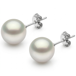 Pendientes de Perlas de Agua Dulce AAA de 9-10 mm, Plata de Ley 925, Estilo Bohemio, Chapados en Rodio, Joyería para Bodas, Fiestas, Regalo - Product Image 1