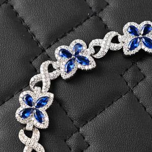 Pulsera de Mariposa Infinita con Moissanita VVS Color D, Plata de Ley 925, Chapado en Oro de 14K, Diamante Dvars de 12MM, DMB-22, de Moda - Product Image 5