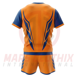 High Quality Custom Printed Rugby Uniform Set Soft Fabric Made Sportswear Rugby Uniform For Teams Wear - Product Image 3