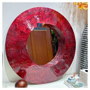 Proveedor profesional de ESPEJOS DE RATÁN para proyectos B2B con un elegante diseño de ESPEJO DE RATÁN Ondulado y calidad de exportación - Product Image 1