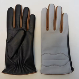 Gants d'hiver en cuir pour vélo, longueur poignet, thermiques, non doublés, décontractés, pour le cyclisme, les sports, les voyages, les sorties en plein air, l'usage quotidien - Product Image 5