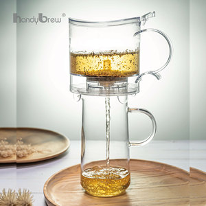 HandyBrew Bottom Dispensing Gravity <b>Tea</b> <b>Infuser</b> 1000ml Tritan Loose Leaf <b>Tea</b> Maker BPA Free OEM ODM Taiwan Manufacturer - Product Image 6