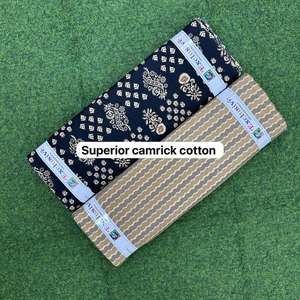 Tissu en coton cambric de qualité supérieure, tissu doux de qualité supérieure, pour un usage quotidien et des tenues ethniques, coton imprimé tendance pour femmes et filles - Product Image 5