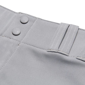 Trendy Baseball <b>Knickers</b> Side Piped Anti Bacterial Breathable Button Closure Sublimation Solid Durable Plus Size Baseball Pants - Product Image 3