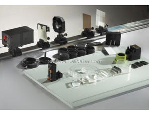 Ensemble de bancs optiques métalliques de haute qualité pour laboratoire de physique destiné aux lycéens, avec composants de précision et expériences sur la lumière - Product Image 3