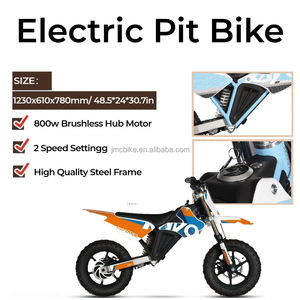 Mini Pit Bike Électrique Tout-Terrain en Acier de Haute Qualité, Moteur Brushless 60V 800W, Suspension Avant/Arrière, Vitesse Maximale 40-60km/h - Product Image 5