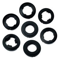 Joints d'espacement en caoutchouc silicone, NBR, EPDM personnalisés, rondelles anti-vibration en caoutchouc