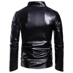 Chaqueta de Cuero Genuino para Hombre, Elegante, de Invierno, Manga Larga, Último Diseño, Alta Calidad, Popular, a la Moda, Nueva - Product Image 2