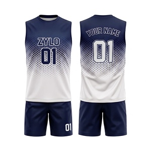 ชุดเสื้อฟุตบอลแบบมีธง 7v7 สำหรับเยาวชน แบบสั่งทำพิเศษ แขนกุด ชุดกีฬาแบบรัดรูป - Product Image 3