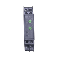 Sakelar Timer Tunda Digital Bertenaga Baterai GIC 110DT4 PVC 110V 5A 50/60Hz 0.1s-100jam Hitam Peralatan Industri
