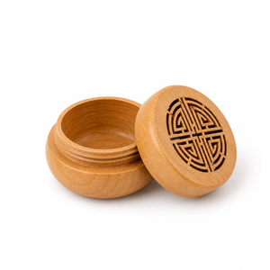 Caja Difusora de Aroma de Madera de Haya Natural Premium, Ecológica y Duradera, con Bolas de Madera |   Fabricante OEM ODM de Origen Vietnamita para Todas las Estaciones - Product Image 4