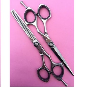 Hot Selling Stainless Steel Barber salon <b>Shear</b> & Hair Cutting Scissor Beauty Type Thinning Scissors set kit - Product Image 1