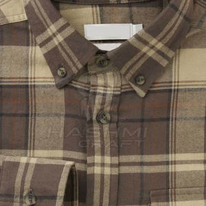 Camisa de franela de alta calidad con estampado a cuadros y tela suave para hombre, para uso diario, viajes y actividades al aire libre. - Product Image 2