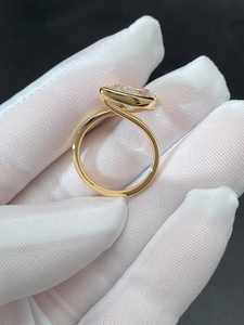 Anillo de Boda de Lujo 2026, Elegante, con Diamante Moissanite GIA, Chapado en Oro, Plata de Ley S925, Chapado en Oro de 18K - Product Image 2