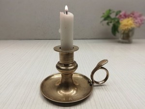 Handmade Bronze <b>Candle</b> Holders <b>Set</b> of 2 Twisted Design for Home Decoration - Product Image 5