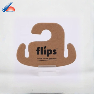 Porte-vêtements en papier imprimé découpé pour l'affichage de vêtements de mode - Product Image 4