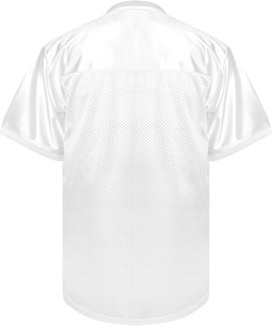 Custom American Football Jersey Blank Mesh V Neck Short Sleeve Practice Team Uniform Quick Dry Sports Shirt Wholesale Apparels - Product Image 3