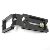 YITAI CNC Plaque de montage universelle en L pour trépied à dégagement rapide en métal, pour prise de vue verticale, compatible avec les appareils photo reflex numériques Canon