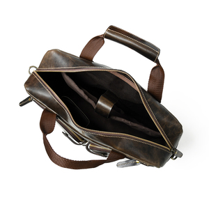 Nuevo bolso para portátil de cuero genuino de lujo, ecológico y de gran capacidad a precio rebajado - Product Image 5
