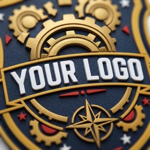 Parche de PVC 3D Personalizado, Insignia de Goma con Logotipo en Relieve de Alta Calidad para Ropa, Gorras, Bolsos, Chaquetas, Diseño para Coser - Product Image 5