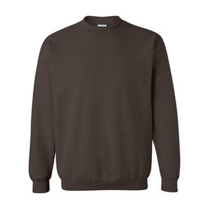 Sweatshirts d'hiver décontractés pour hommes personnalisés, motif uni, tissu en coton mélangé lavé, impression numérique, service OEM, vente en gros - Product Image 1