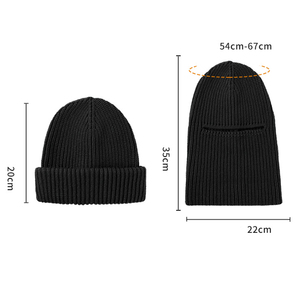 OEM 2026 Premium Quality Full Face 3 Hole Knit Y2K <b>Ski</b> <b>Mask</b> Balaclava Custom Print Embroidery Logo Breathable - Product Image 2