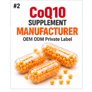 Fabricant de compléments alimentaires CoQ10 OEM ODM Marque privée - Product Image 1