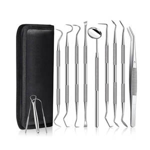 Juego de Instrumentos Dentales Básicos de Alta Calidad, 3 Piezas, 4 Instrumentos Reutilizables, Herramientas Manuales con Certificación CE, Ergonómicas y de Agarre Cómodo, para Cirugía - Product Image 4