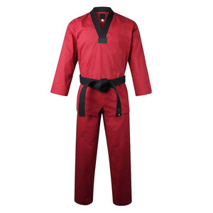 Uniforme de Taekwondo para hombre, suave y duradero, traje de artes marciales de ajuste flexible, adecuado para principiantes y expertos - Product Image 1