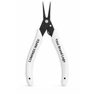 Xuron 450BN Precision Bent Nose Pliers Pink Handle Jewelry <b>Craft</b> <b>Wire</b> Tool OEM Custom Logo Factory Supply - Product Image 2