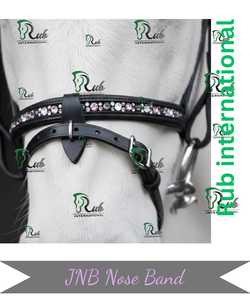 Luxury Icelandic Horse Bridle Padded <b>Leather</b> Bridle with Pink & White Crystals Custom Equestrian Gear also customize logo - Product Image 5