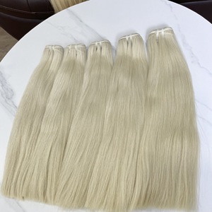 Oferta Especial: Cabello Humano Vietnamita Liso Natural, Trama a Máquina, Calidad Superior, Color Personalizable, Cutícula Completa - Product Image 4