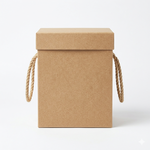 Bulk Eco-Friendly Rigid <b>Paper</b> <b>Boxes</b> with Handle and Glossy Lamination for Gift & Retail Packaging Custom Wholesale - Product Image 3