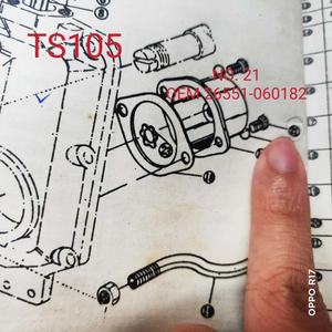 Vis TAIWAN SUNITY de qualité supérieure TS105 OEM 26551-060182 pour moteurs de tracteurs agricoles Yanmar TS105 – Pièce de rechange - Product Image 4
