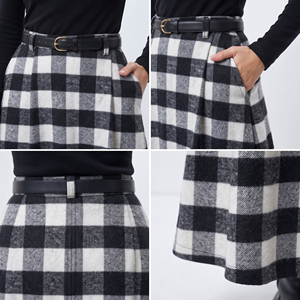 Women High Waist Full Length Plaid <b>Skirts</b> High Quality Flannel <b>Skirts</b> Floor Length Women Street Style Long Plaid <b>Check</b> <b>Skirt</b> - Product Image 6