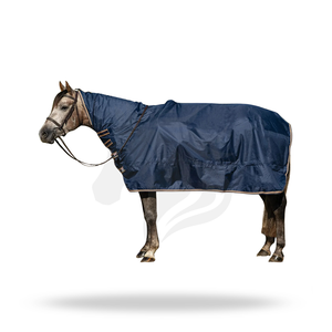 Couverture d'extérieur imperméable pour cheval, personnalisée, avec cache-cou, pour l'hiver, l'extérieur et l'écurie - Product Image 1