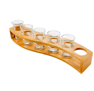 Portavasos y Soporte de Madera para Tazas de Té, para Bodas y Eventos - Product Image 3