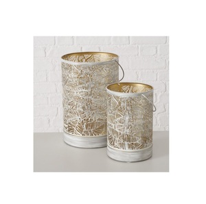 Portavelas Decorativo de Metal con Cilindro de Vidrio Transparente para Cenas Románticas y Decoración de Fiestas - Product Image 6