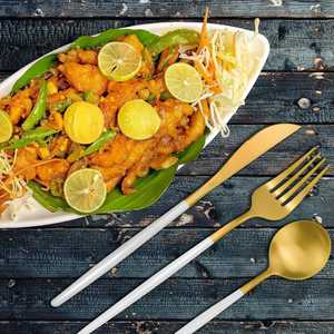 Hotel Grade Stainless Steel Cutlery Set | Rust Proof Spoon <b>Fork</b> <b>Knife</b> Collection for Commercial Dining - Product Image 2