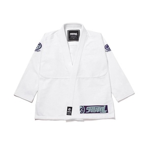 ชุดยูโดสีขาวสำหรับนักกีฬา BJJ Carolina Competitor 21.5 น้ำหนัก 450 GSM ผ้าฝ้ายทอแบบ Pearl Weave น้ำหนักเบา แห้งเร็ว สำหรับผู้ใหญ่ทั้งชายและหญิง - Product Image 1