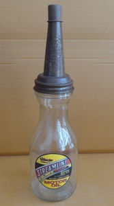 Bouteilles d'huile moteur en verre et bouchon en métal - Product Image 5