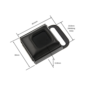 Assurance qualité Boucle en acier inoxydable renforcé Fermoir durable Fonction de verrouillage réglable pour badge d'identification - Product Image 3