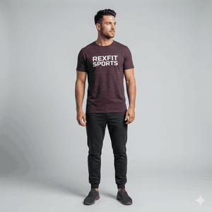 Wholesale Custom Men Graphic <b>95</b> Cotton <b>5</b> Spandex Compression T shirts <b>Elastane</b> Stretch Breathable Gym Short Sleeve T Shirt - Product Image 1