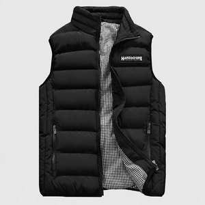 Chaleco acolchado brillante sin mangas para invierno, con logo personalizado, impermeable, brillante, el mejor producto, chaleco acolchado para hombre - Product Image 1