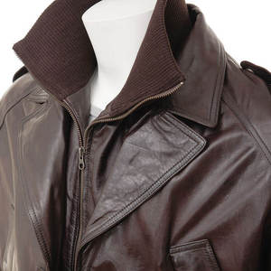 Veste décontractée pour homme en cuir véritable, nouvelle collection automne-hiver, imperméable, respirante, style streetwear, avec couleurs et tailles personnalisées - Product Image 3